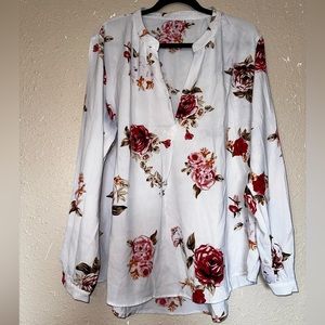 Floral LongSleeve Blouse